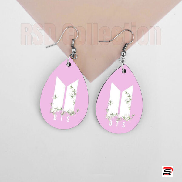 BTS logo Earrings