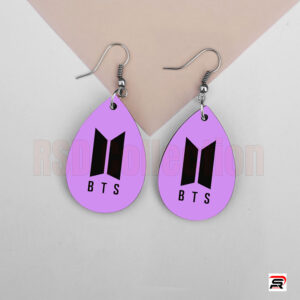 BTS logo Earrings