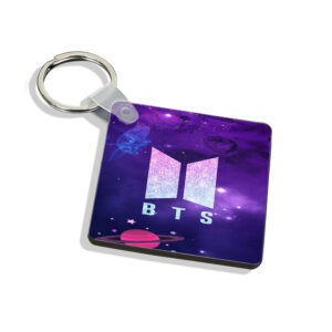 BTS logo Keychain