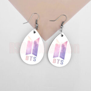 BTS logo Earrings