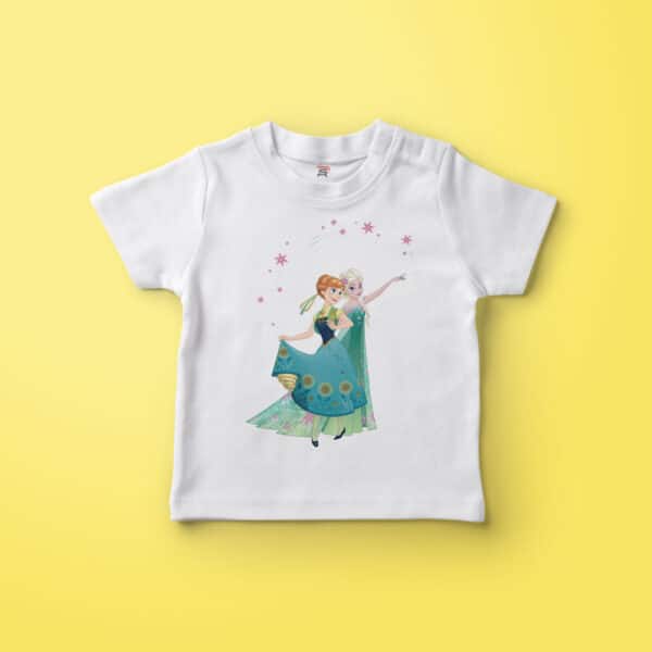 Anna Elsa Baby T Shirt