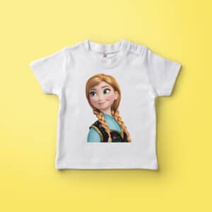 Anna Cartoon Baby T Shirt