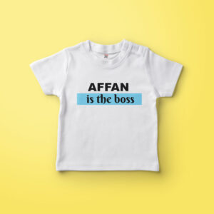 Boss Name Tshirt