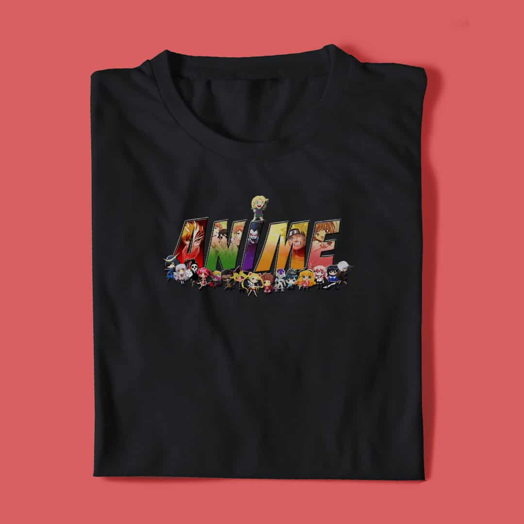 Anime Logo Photographic t shirt