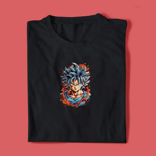 Goku Orange tshirt Black