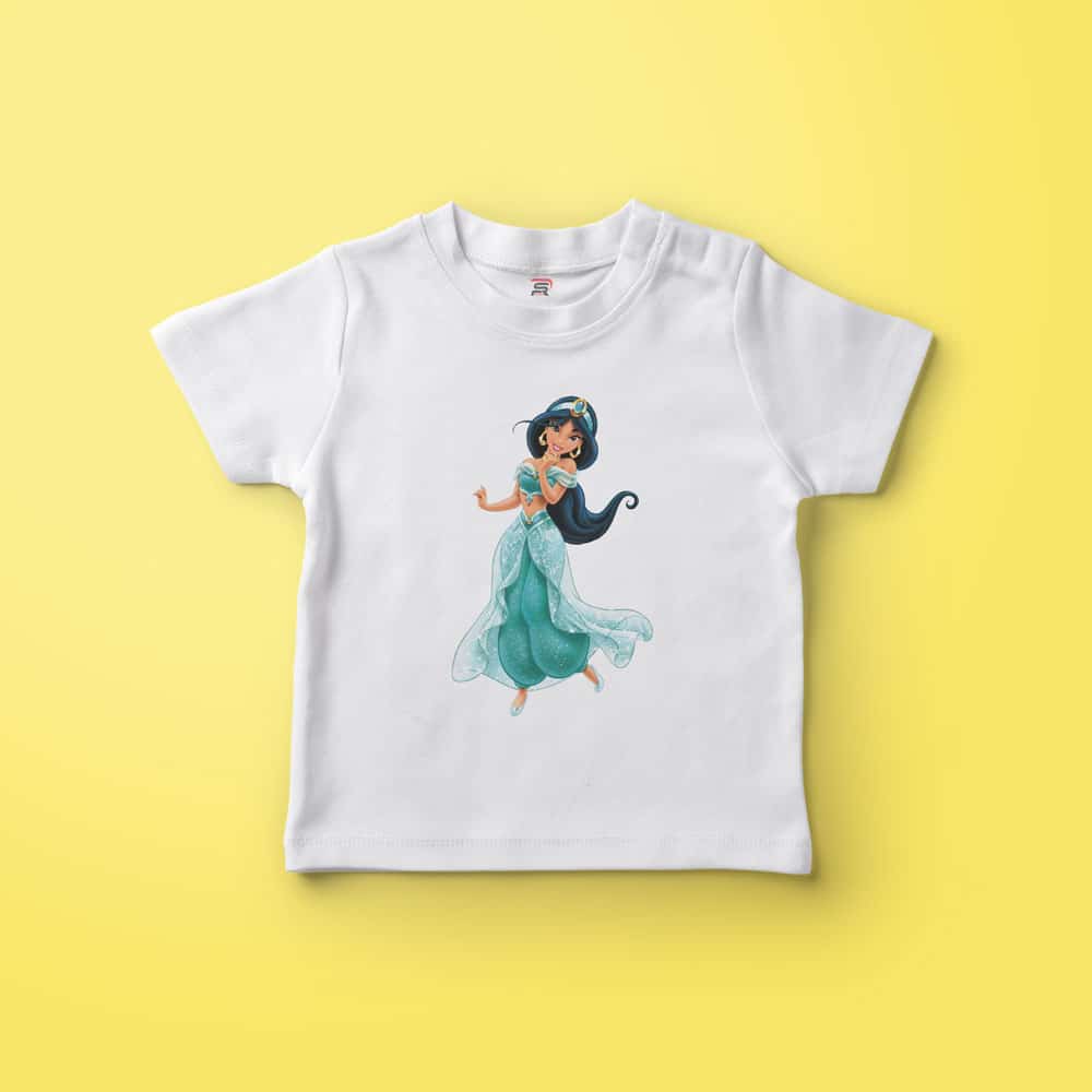 princess jasmine Cartoon baby t shirt