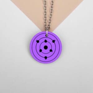 Sasuke Rinnegan Necklace – Exclusive Anime Jewelry