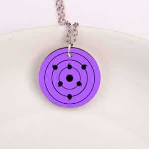 Sasuke Rinnegan Necklace – Exclusive Anime Jewelry