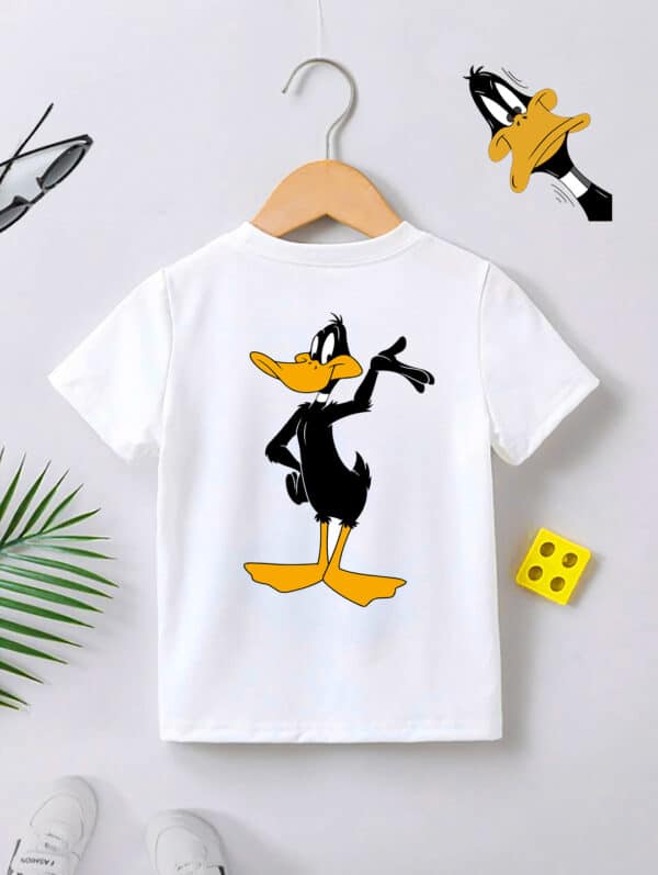 Duck Printed Kids T-Shirt bb03-02 - Image 2