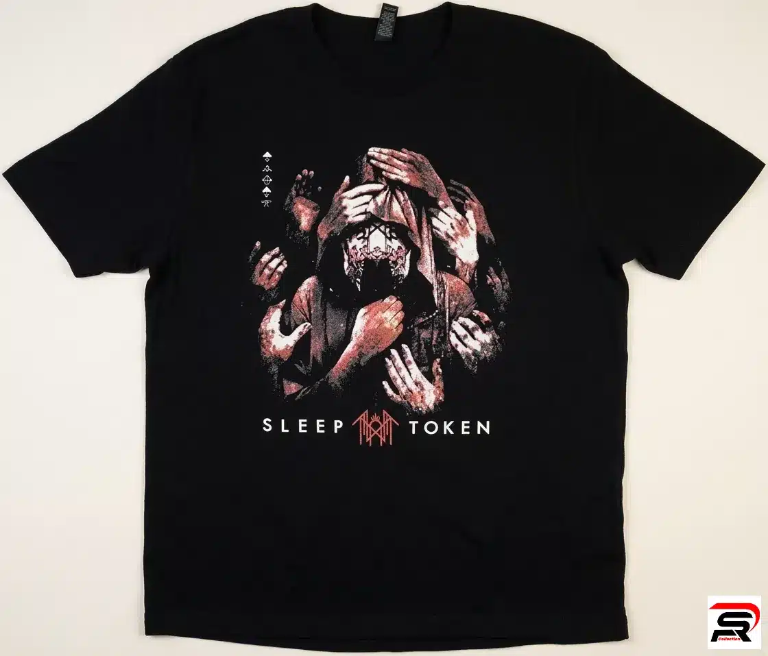 Hands Covering Masked t shirt Face Sleep token merch