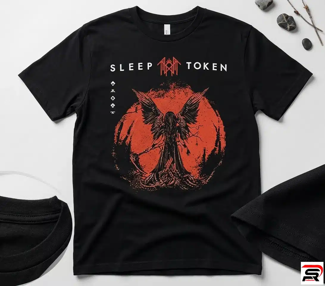 Red Sun Raven Sleep token t shirt merch