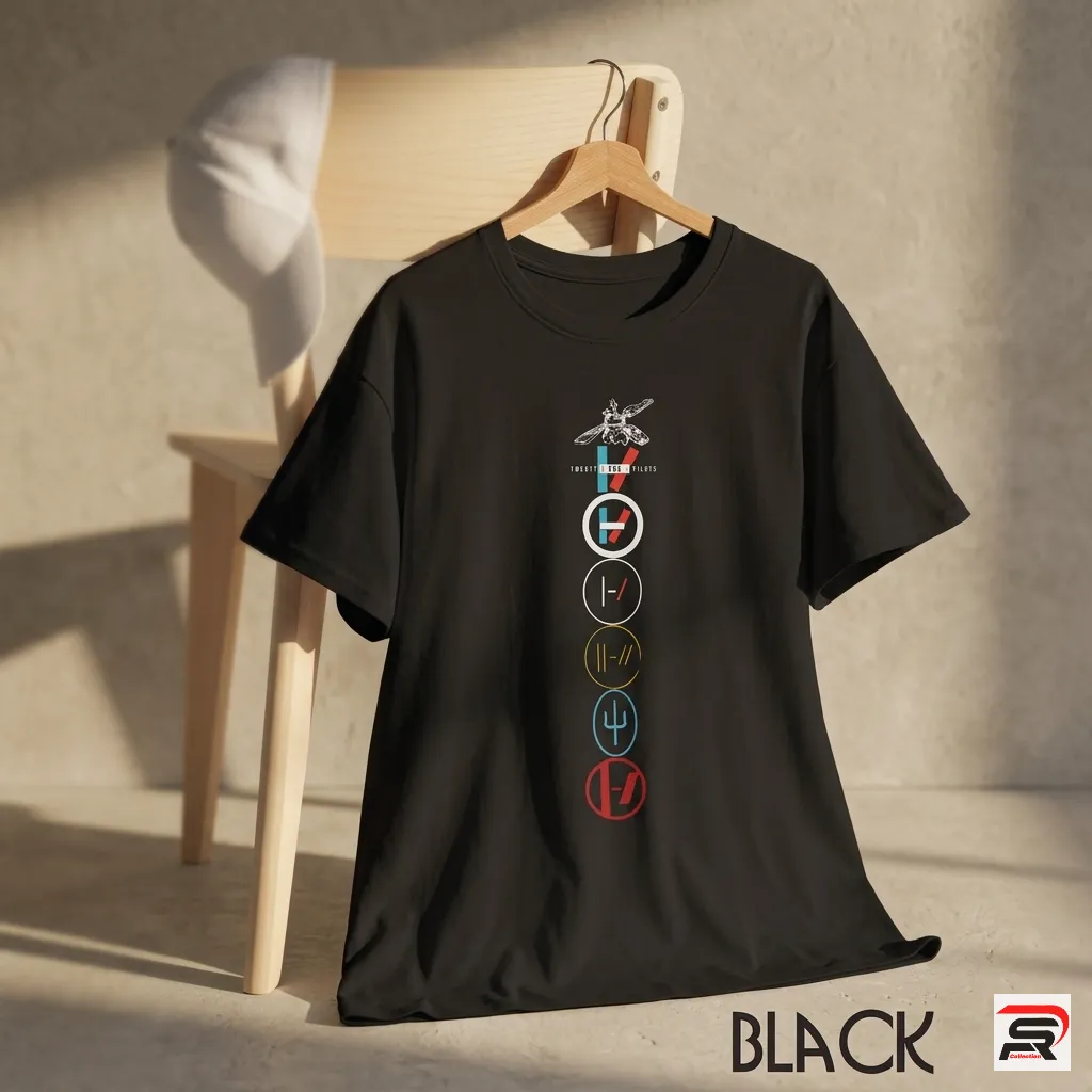 Symbol Stack Design Twenty One Pilots t shirt