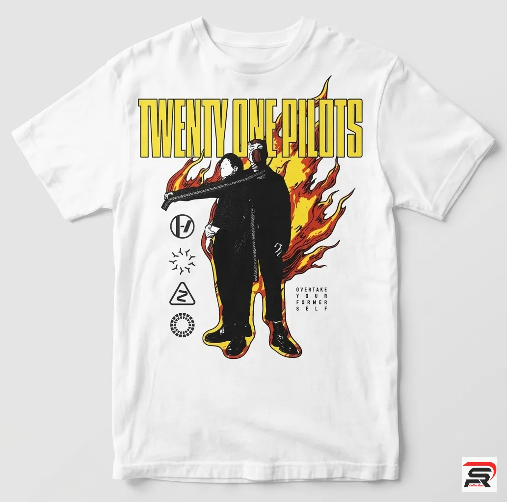 t shirt On Fire Design Twenty One Pilots